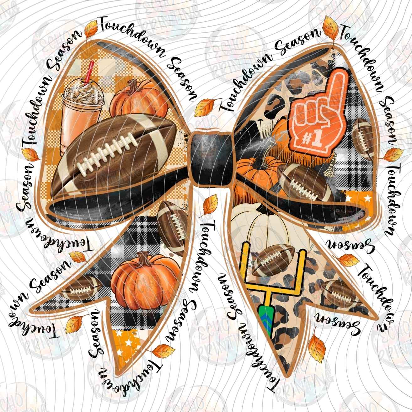 FTBG 297 - FOOTBALL BOW ACCESSORIES