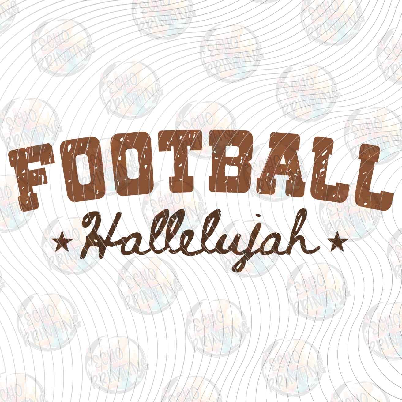 FTBG 303 - FOOTBALL HALLELUJAH FAITH