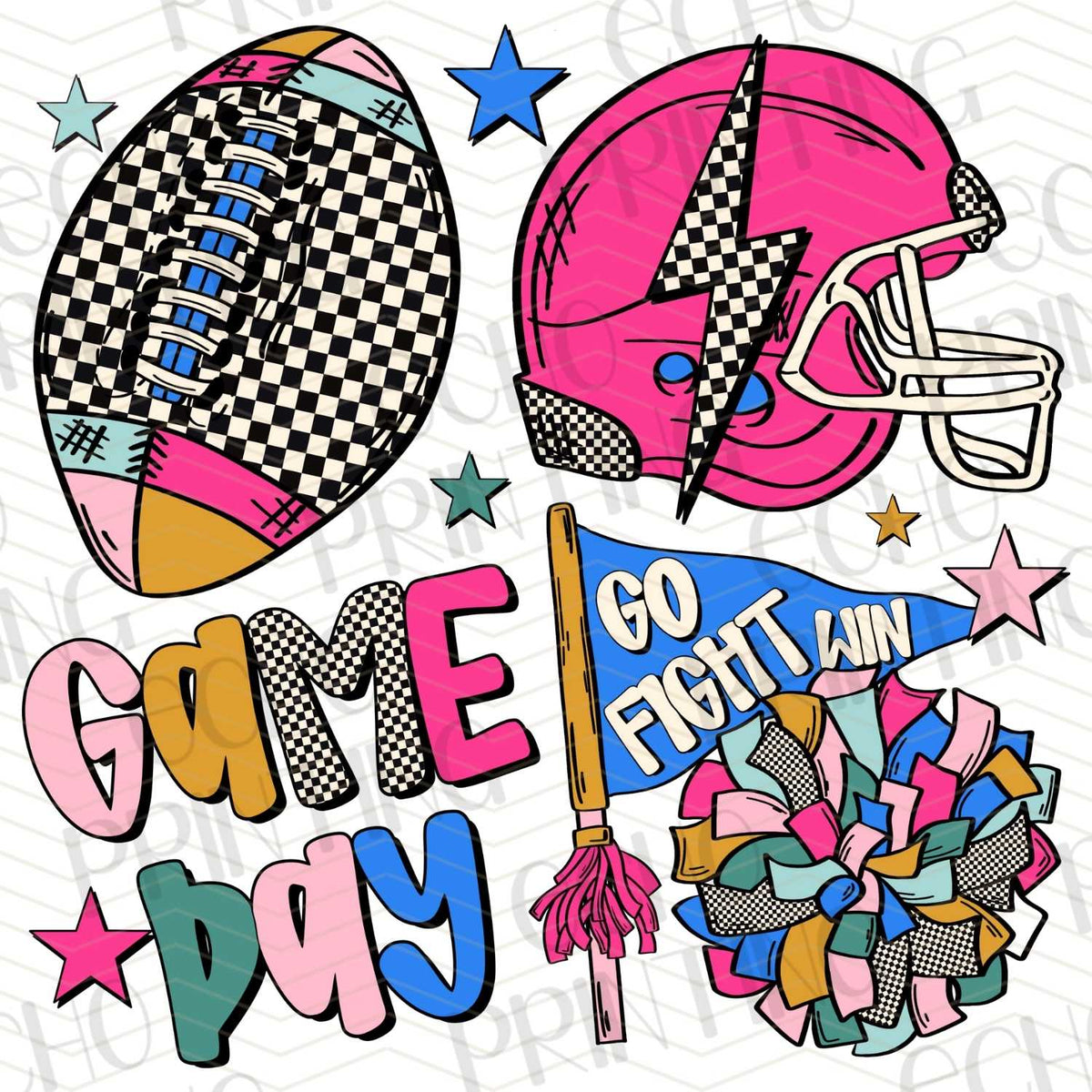 FTBG 121 - GAME DAY PINK