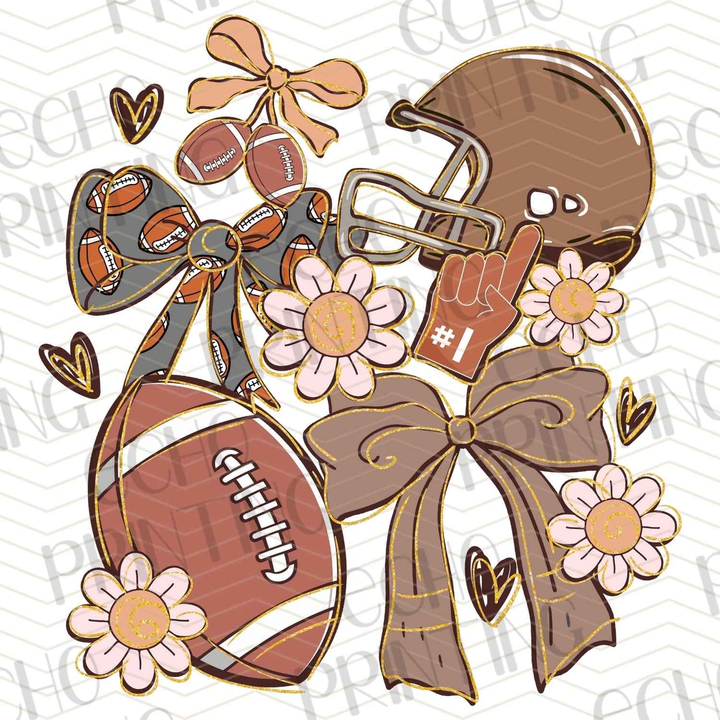 FTBG 174 - FOOTBALL DAISIES