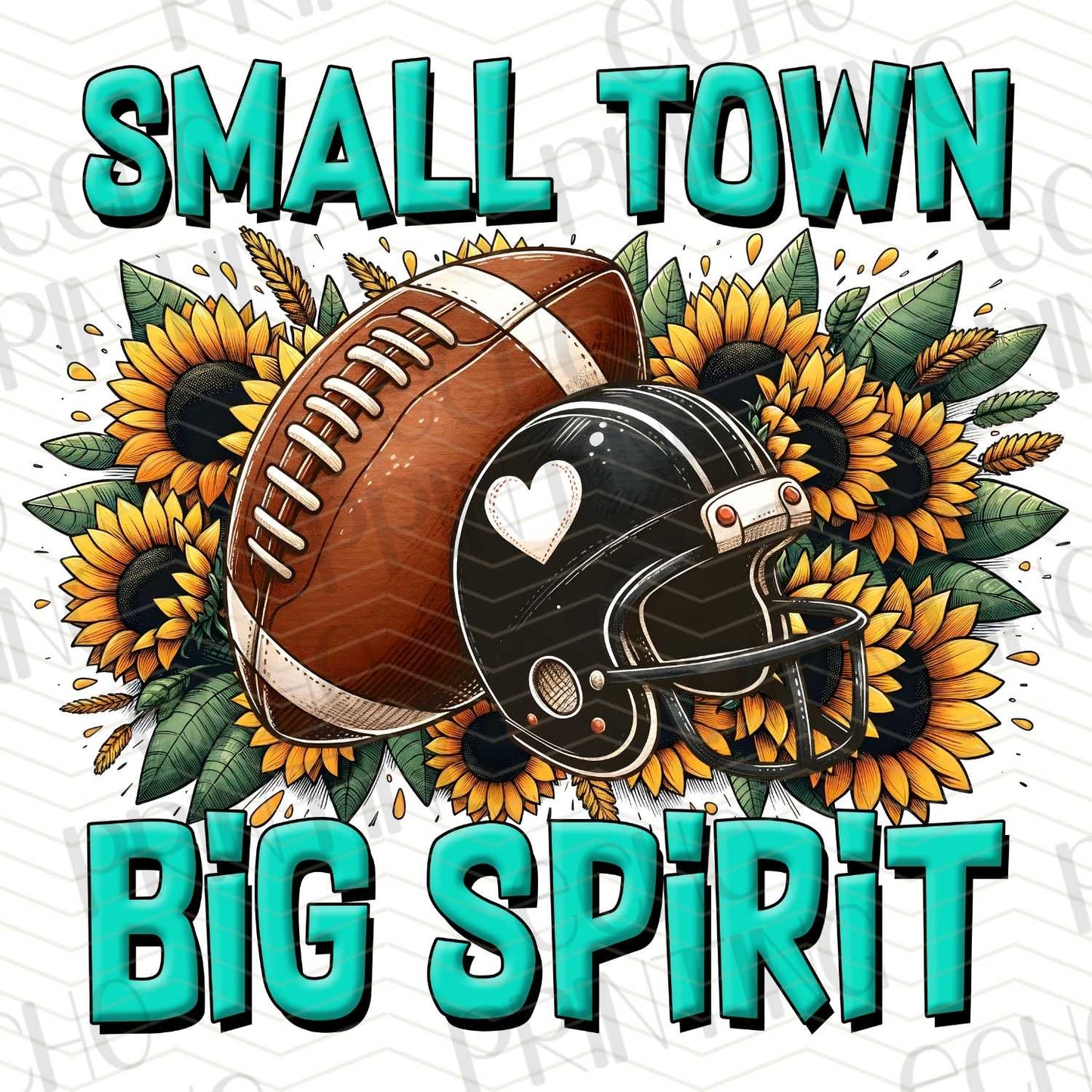 FTBG 21 - SMALL TOWN BIG SPIRIT WITH SUNFLOWERS