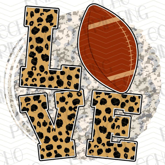 FTB 72 – LOVE FOOTBALL LEOPARD