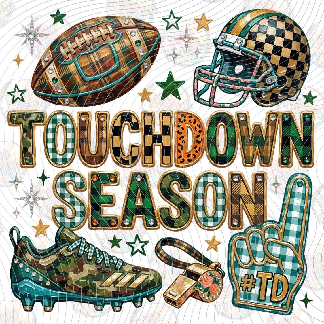 FTGB 321 - TOUCHDOWN SEASON HELMETS