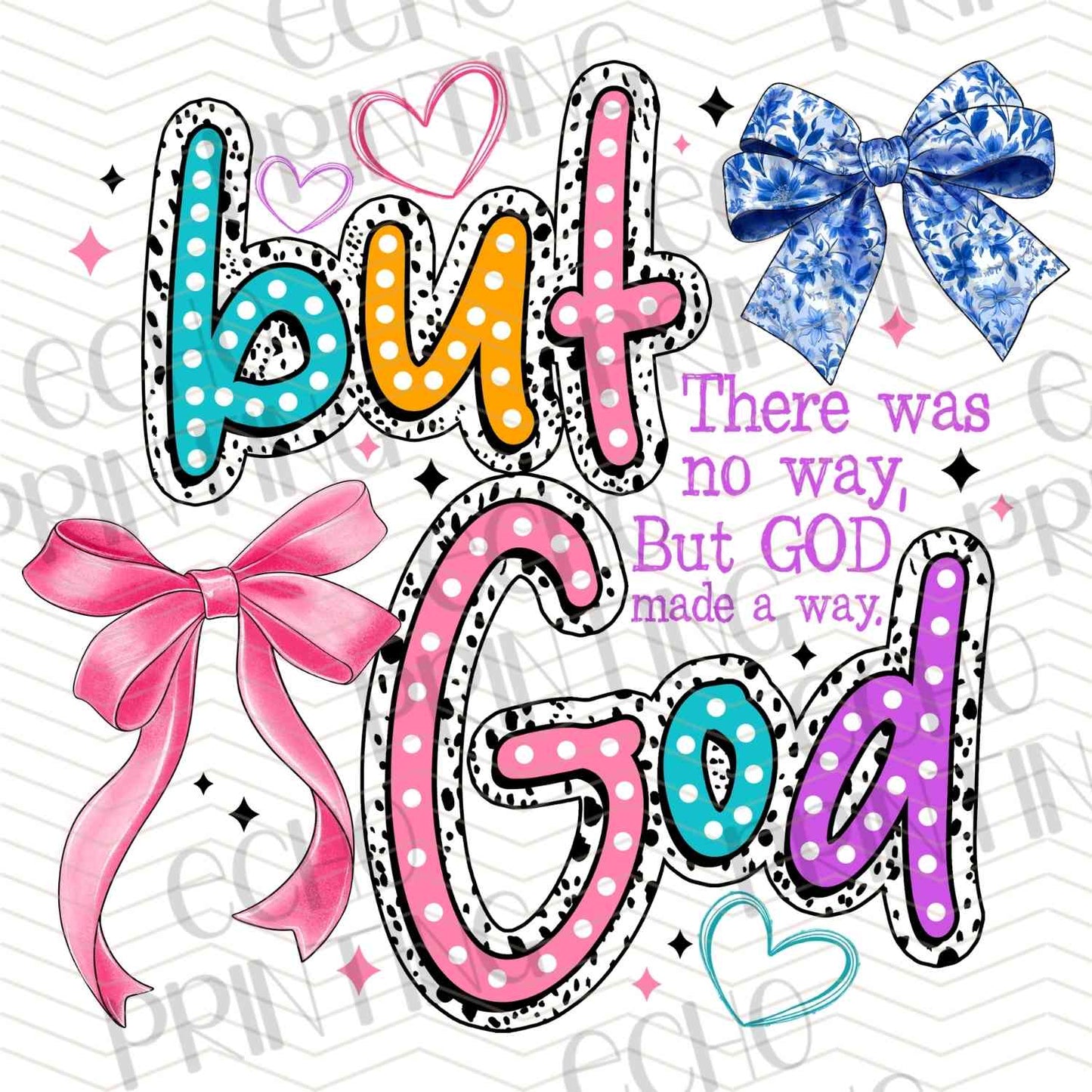FTHG 1008 - BUT GOD BOW DESIGN