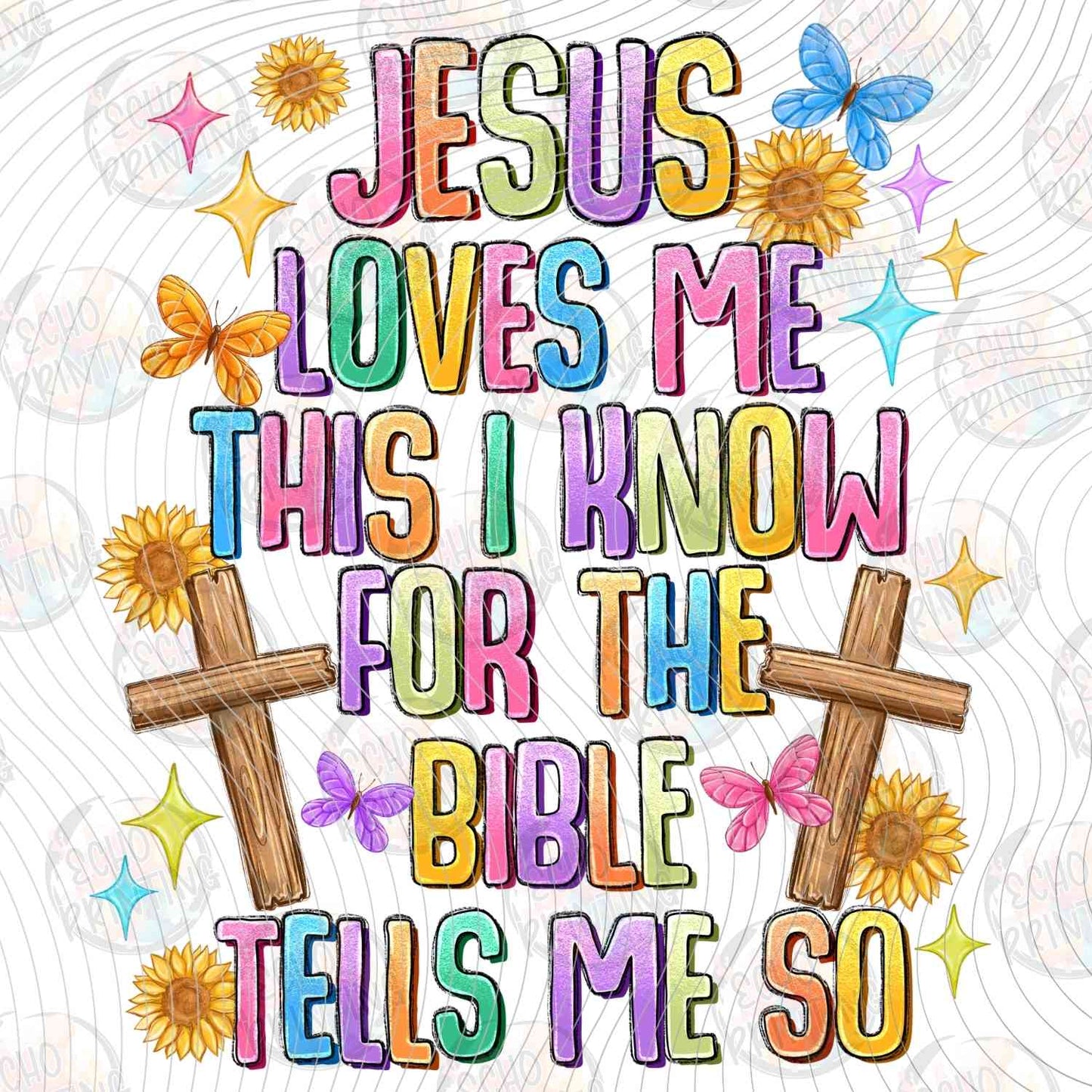 FTHG 1053 - JESUS LOVES ME BIBLE VERSE