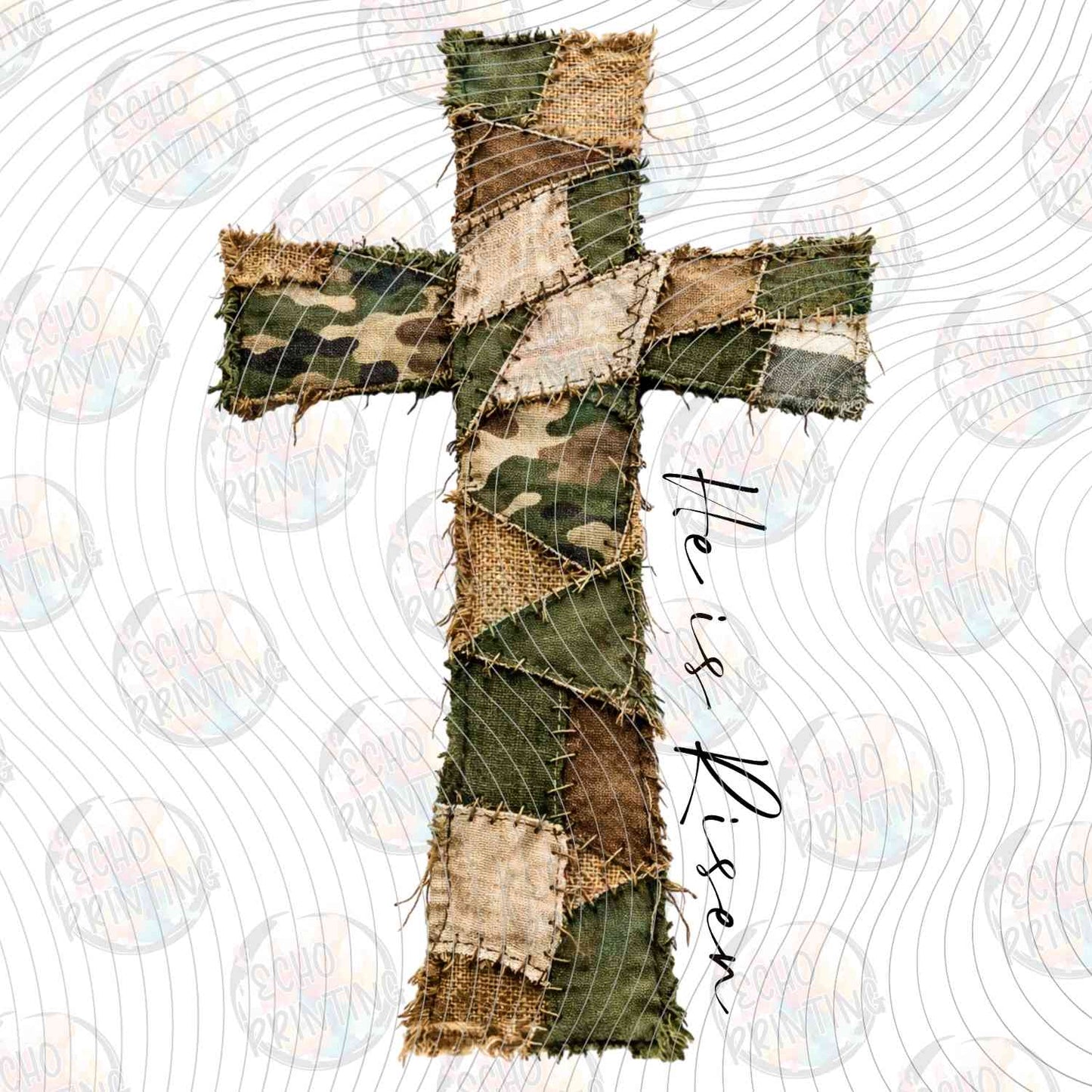 FTHG 1061 - CAMO TEXTURED CROSS