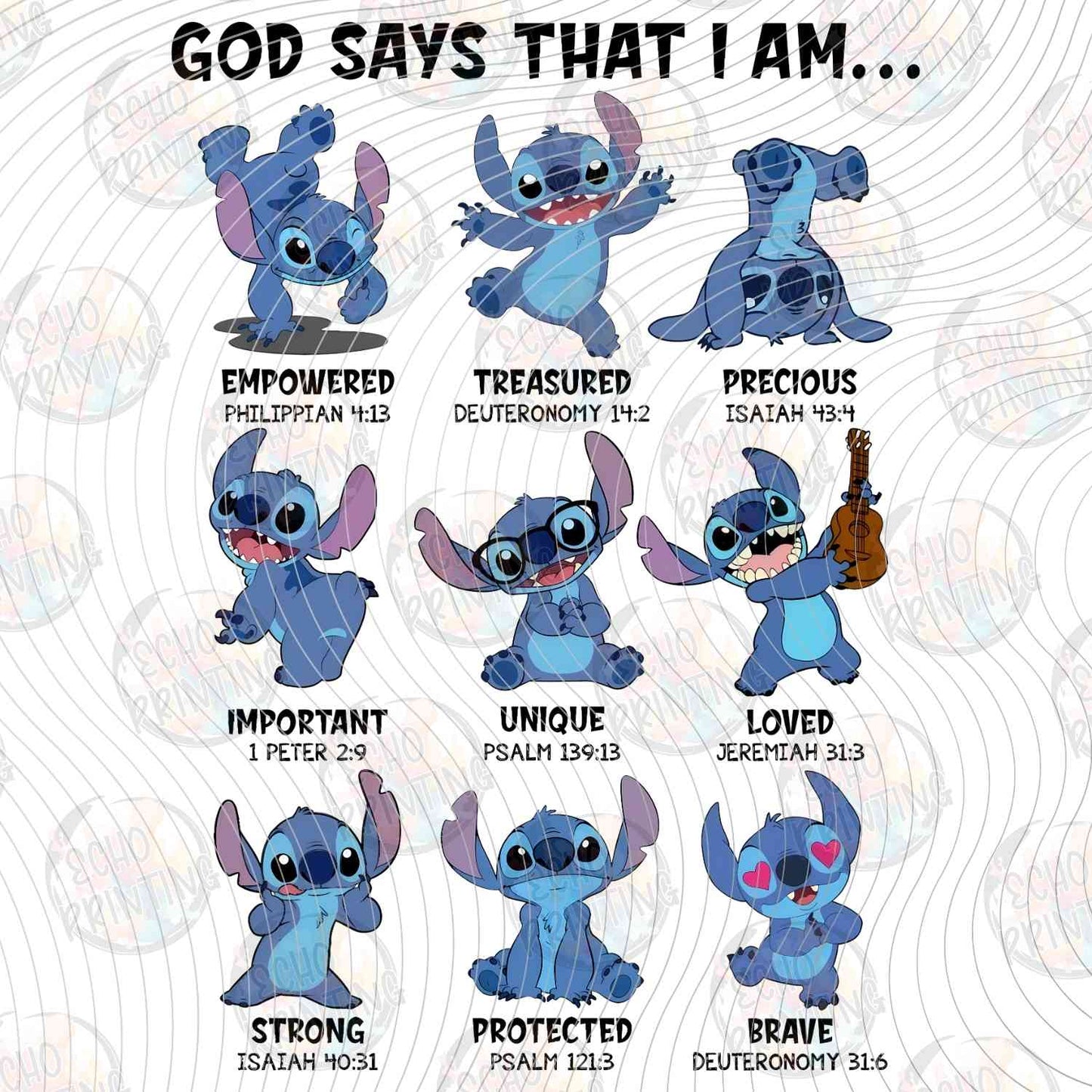 FTHG 1123 - GOD SAYS THAT I AM BLUE ALIEN THEME
