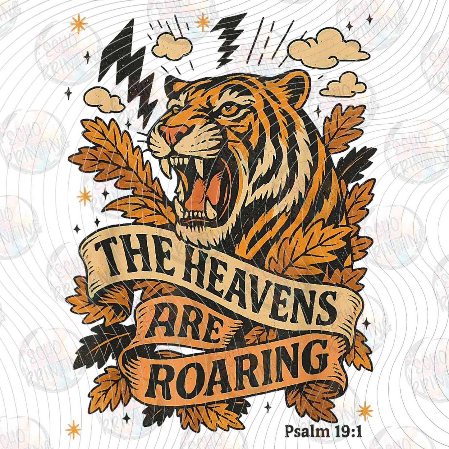 FTHG 1138 - THE HEAVENS ARE ROARING VINTAGE TIGER