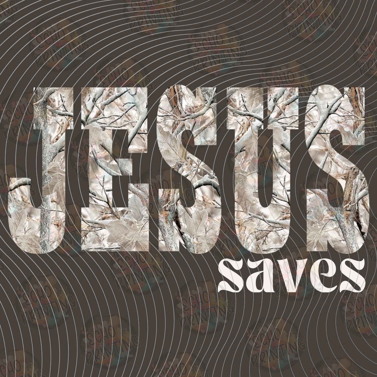 FTHG 1195 - JESUS SAVES DISTRESSED