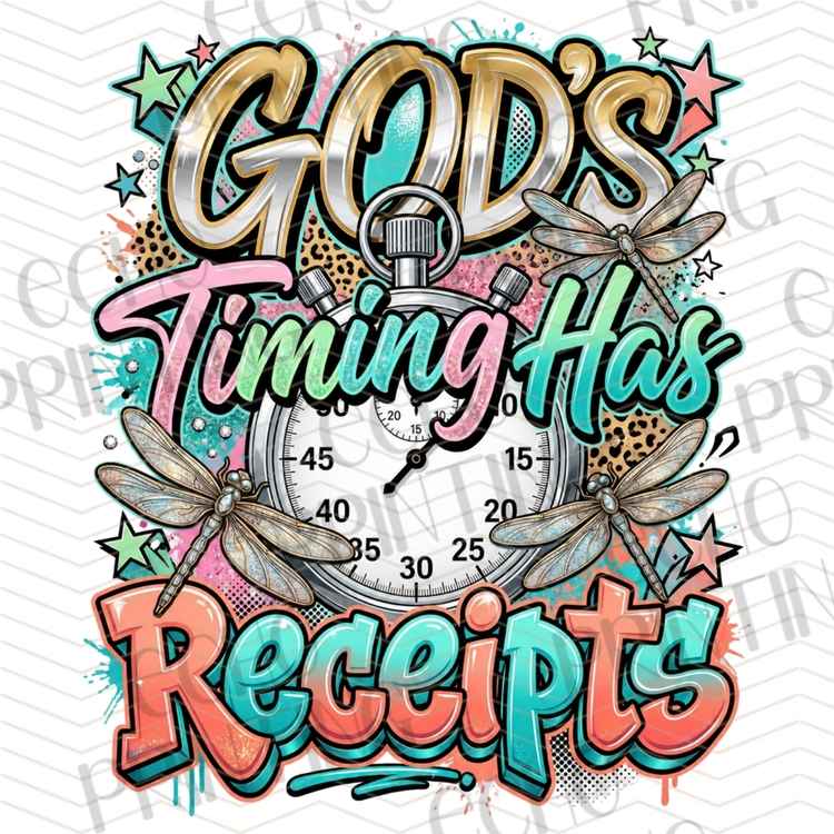 FTHG 1292 - GODS TIMING HAS RECEIPTS