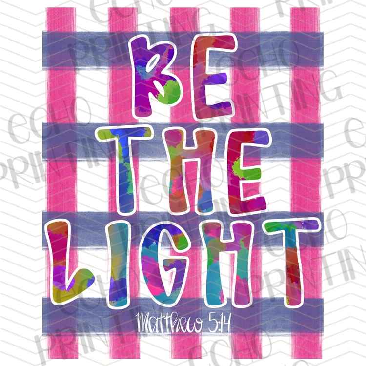 FTHG 1301 - BE THE LIGHT PLAID