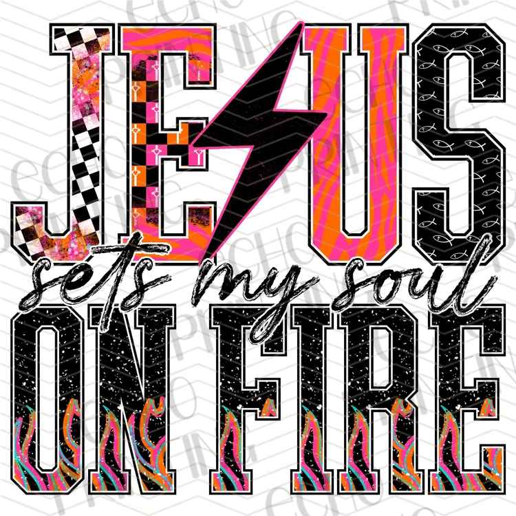 FTHG 1313 - JESUS SET MY SOUL ON FIRE