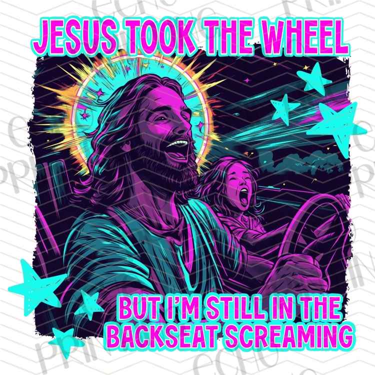 FTHG 1358 - JESUS TOOK THE WHEEL