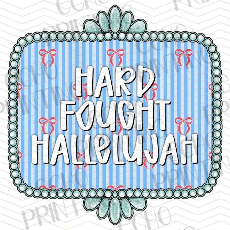 FTHG 1392 - HARD FOUGHT HALLELUJAH