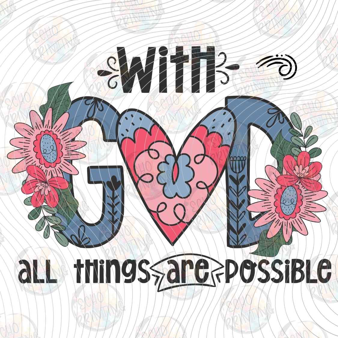 FTHG 1447 - WITH GOD ALL THINGS