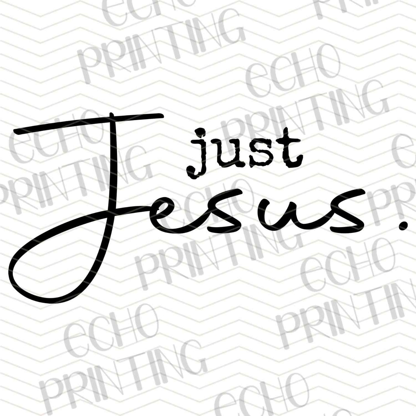 FTHG 740 - JUST JESUS