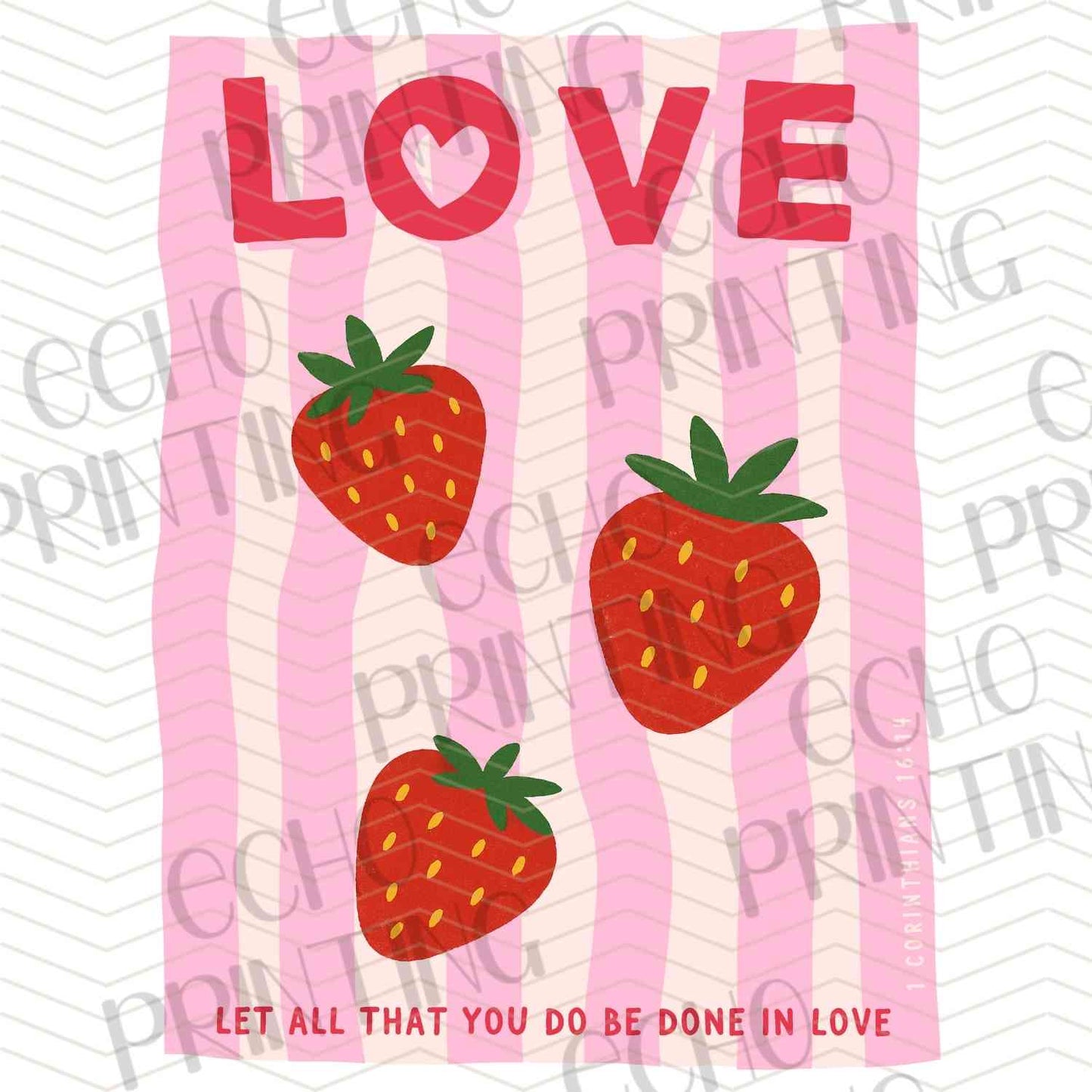 FTHG 747 - LOVE STRAWBERRIES