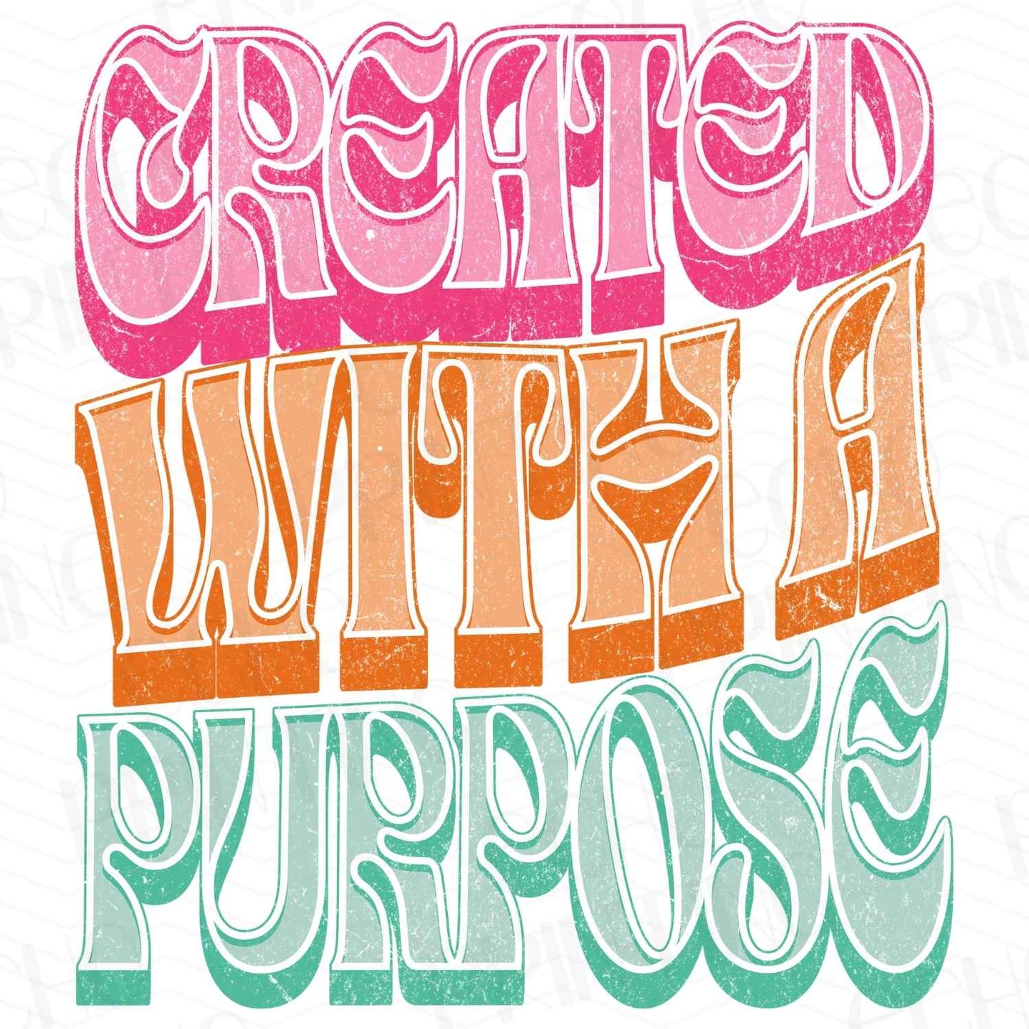 FTHG 189 - CREATED WITH PURPOSE PASTEL