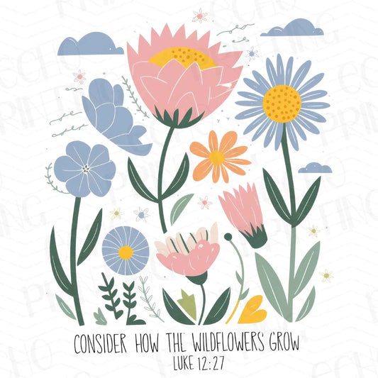 FTH 191 – CONSIDER THE WILDFLOWERS