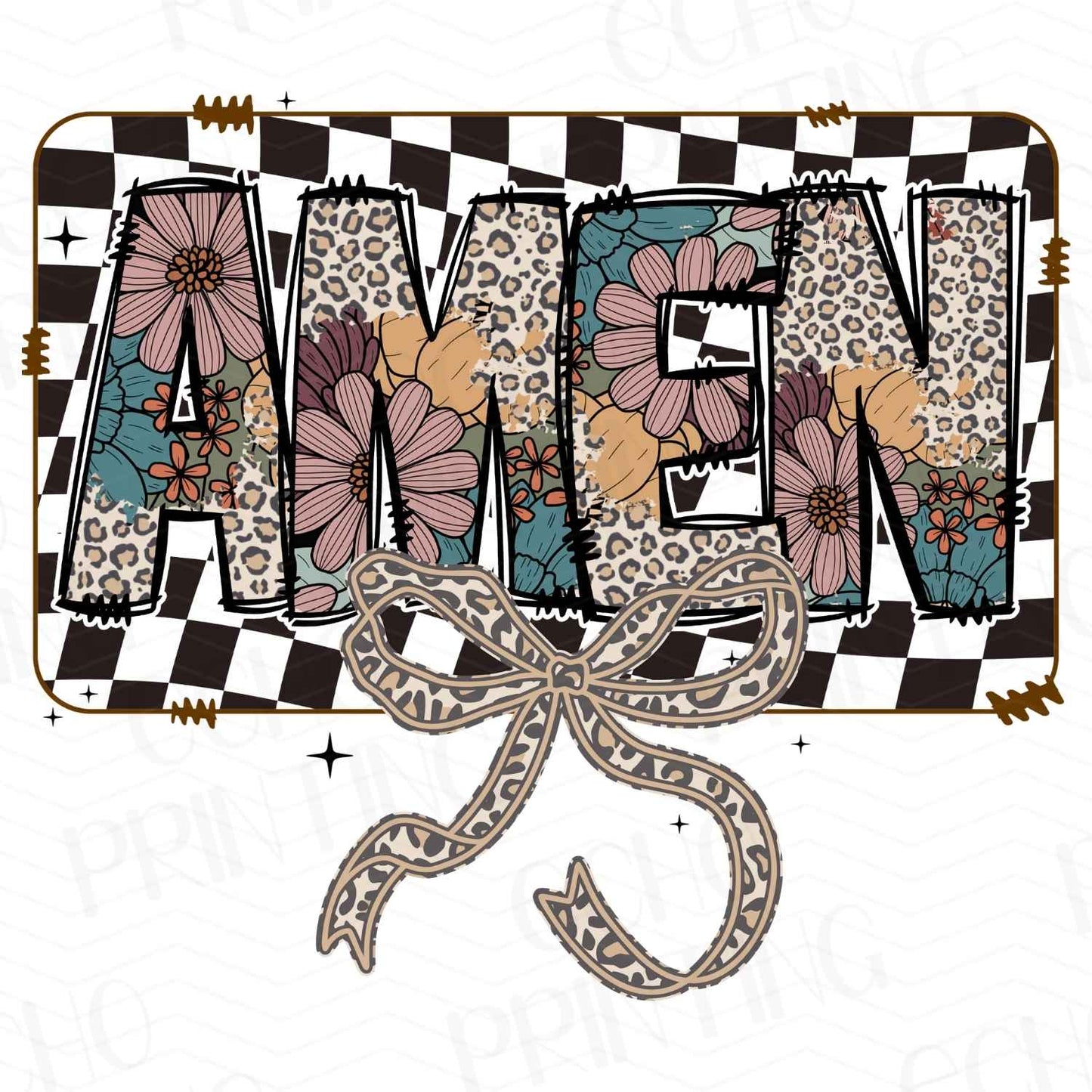 FTH 213 – AMEN CHECKERED