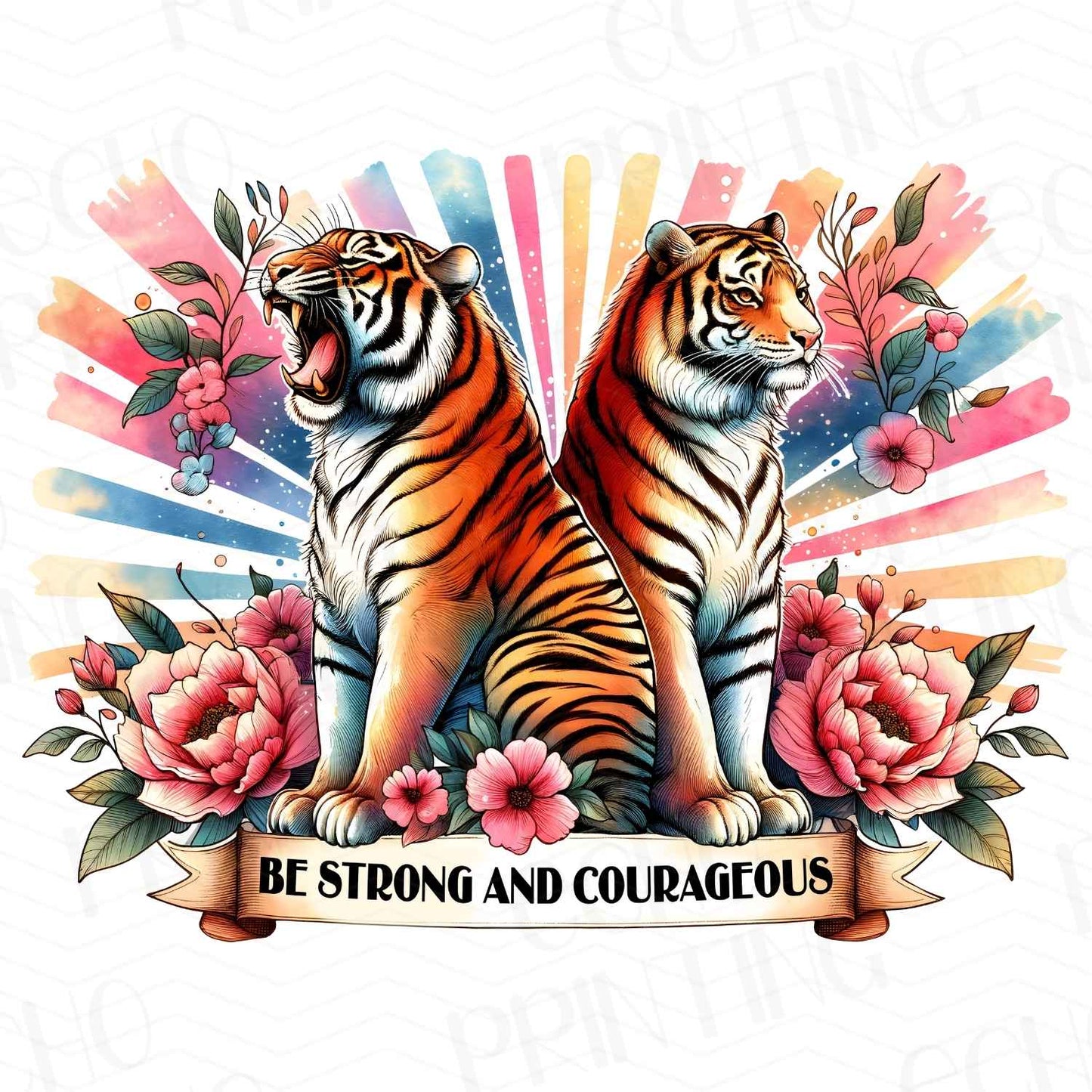 FTHG 222 - STRENGTH AND COURAGE TIGER