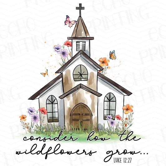 FTH 247 – LITTLE WHITE CHURCH FLORAL