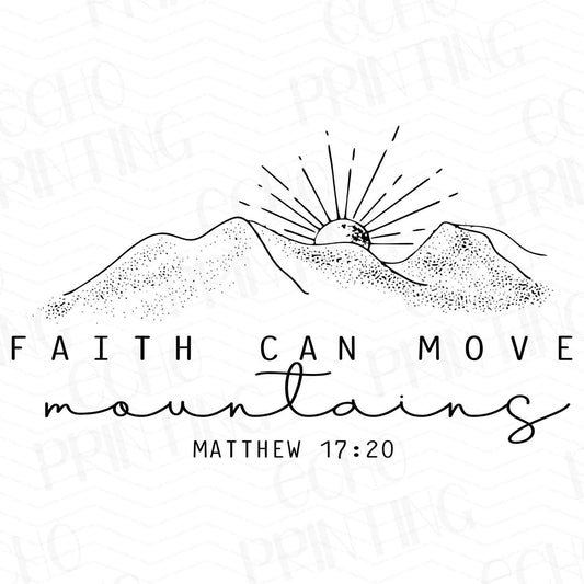FTH 280 – FAITH CAN MOVE MOUNTAINS MATTHEW 17:20