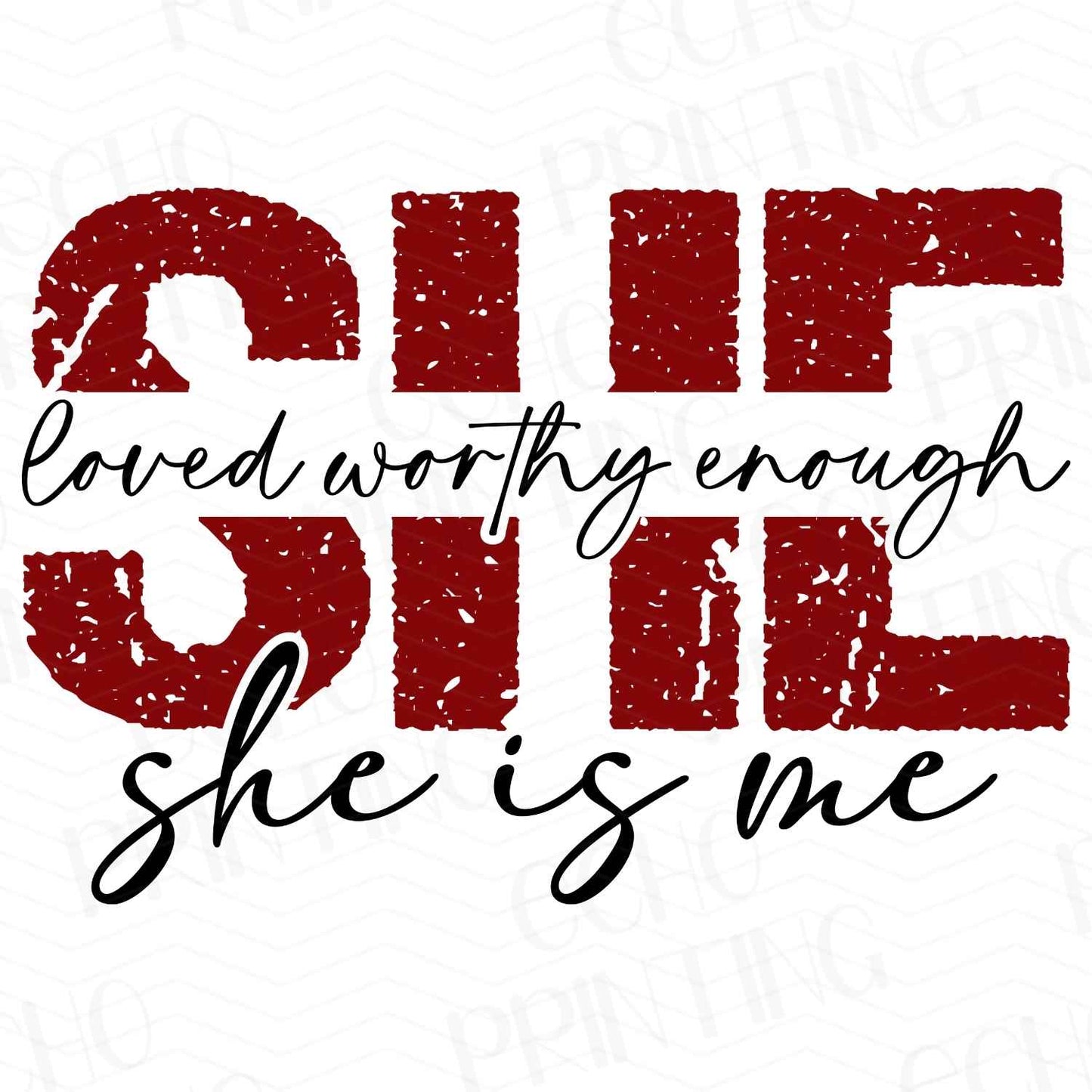 FTHG 324 – SHE IS ME LOVED WORTHY ENOUGH