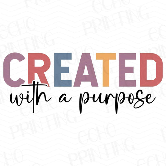 FTH 325 – CREATED WITH A PURPOSE