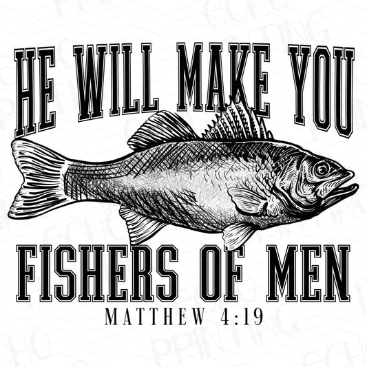 FTH 368 – HE WILL MAKE YOU FISHERS OF MEN BLACK