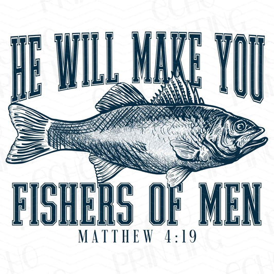 FTH 369 – HE WILL MAKE YOU FISHERS OF MEN BLUE