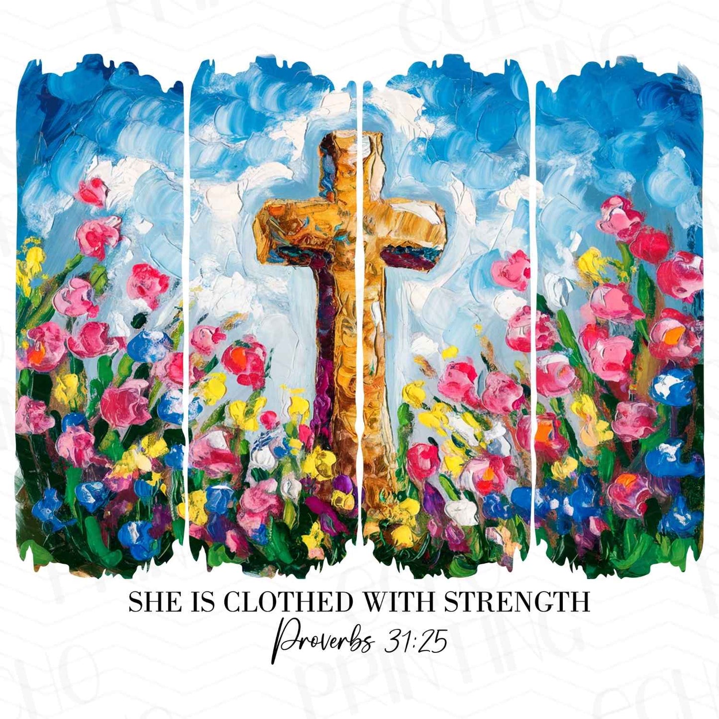 FTHG 410 - SHE IS CLOTHED WITH STRENGTH