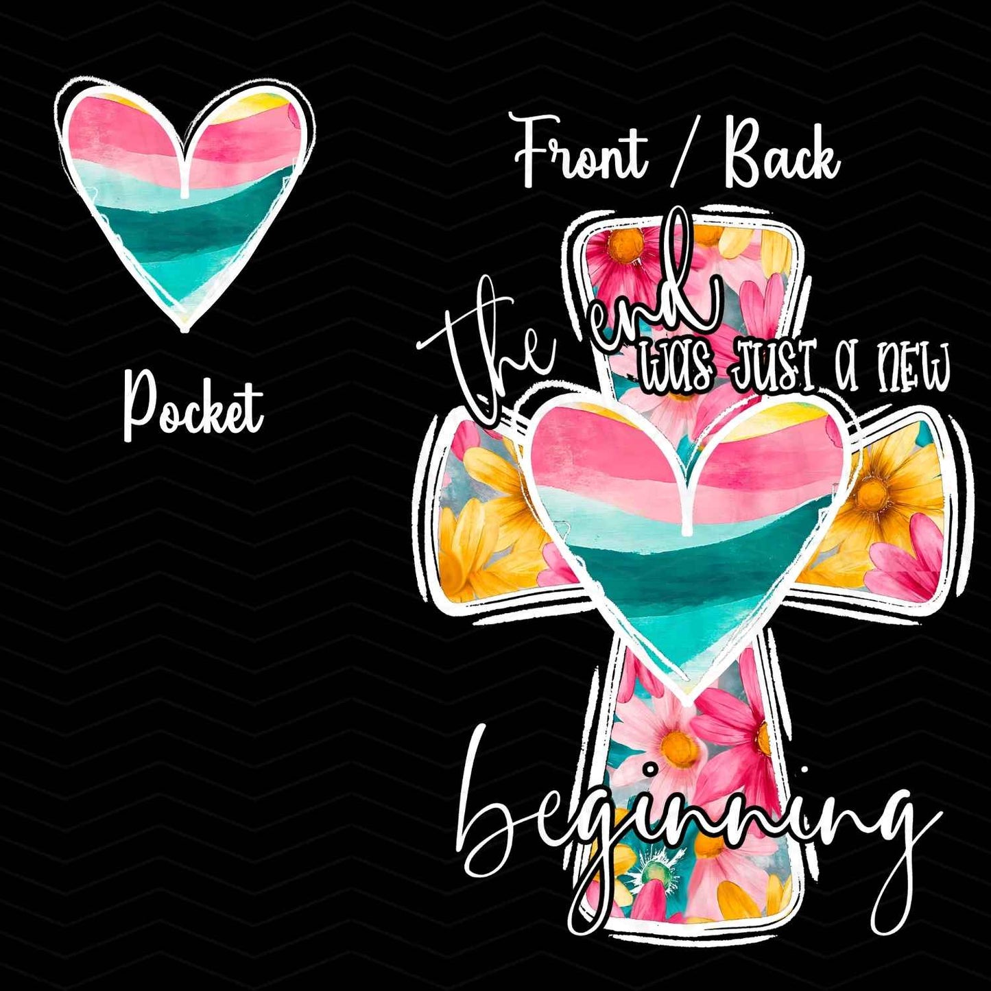 FTHG 417 - THE END WAS JUST A NEW BEGINNING | POCKET & BACK SOLD SEPERATELY