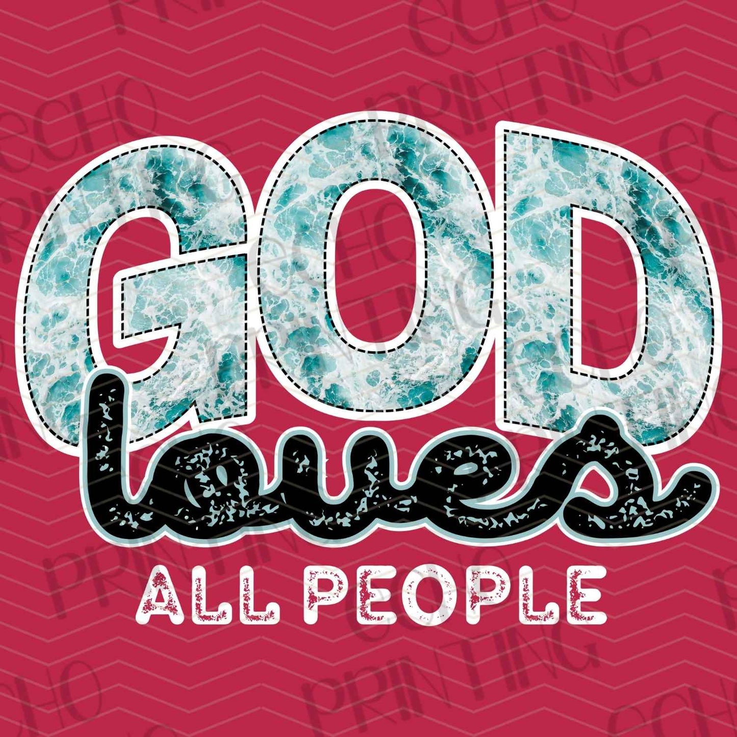 FTHG 435 - GOD LOVES ALL PEOPLE