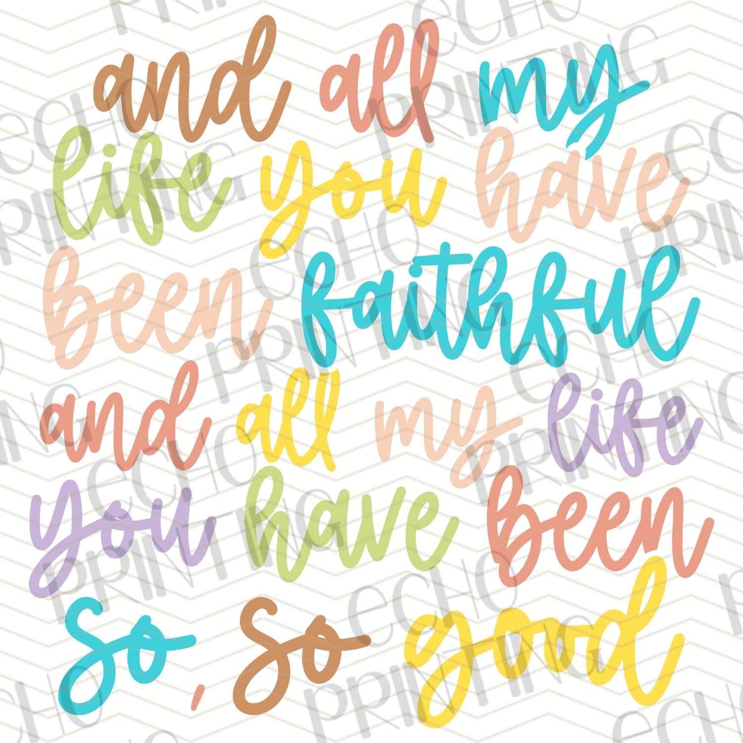 FTHG 479 - AND ALL MY LIFE YOU HAVE BEEN FAITHFUL