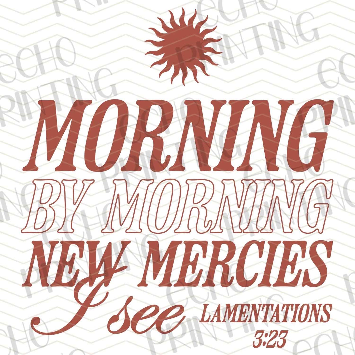 FTHG 505 - MORNING BY MORNING