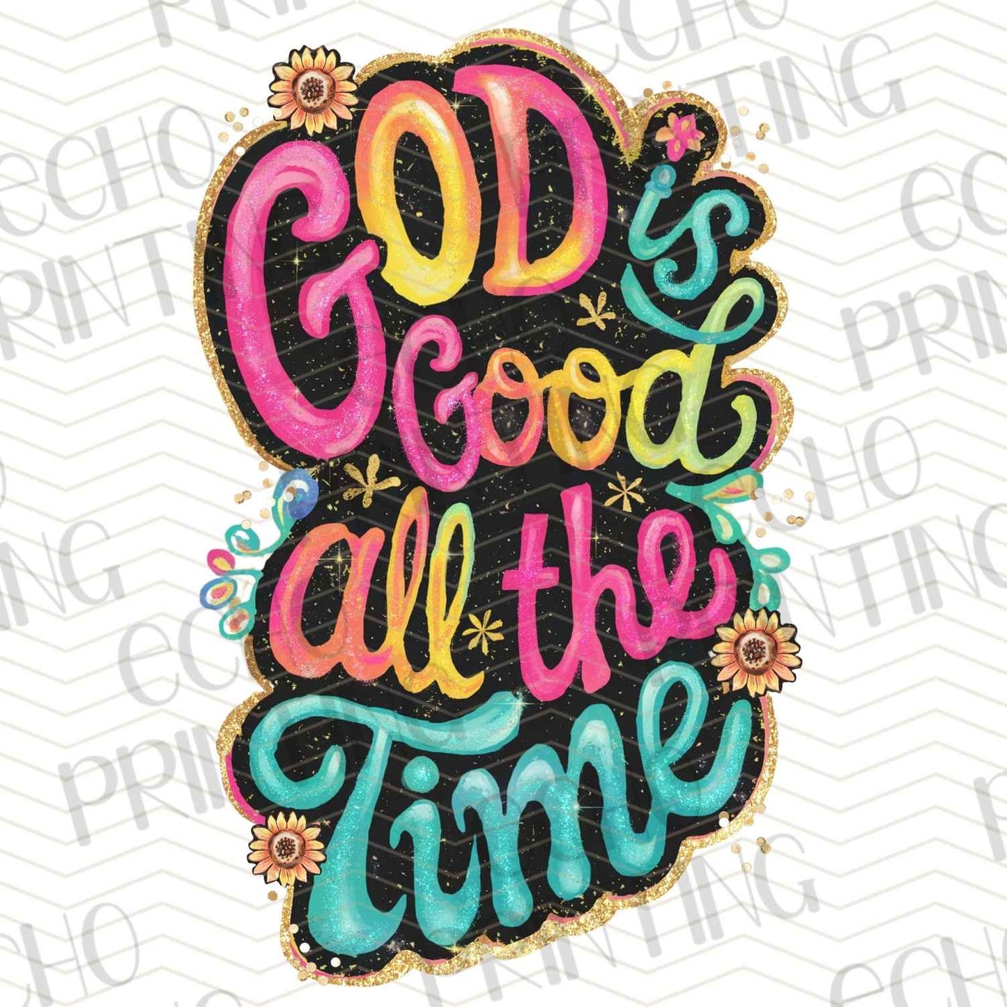FTHG 533 – GOD IS GOOD ALL THE TIME – RETRO BRIGHTS