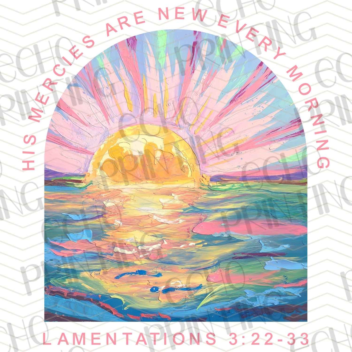 FTHG 567 – HIS MERCIES ARE NEW – SUNRISE WITH CROSS