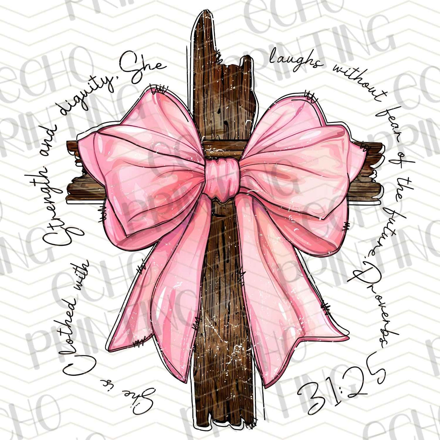 FTHG 647 – CROSS WITH BOW