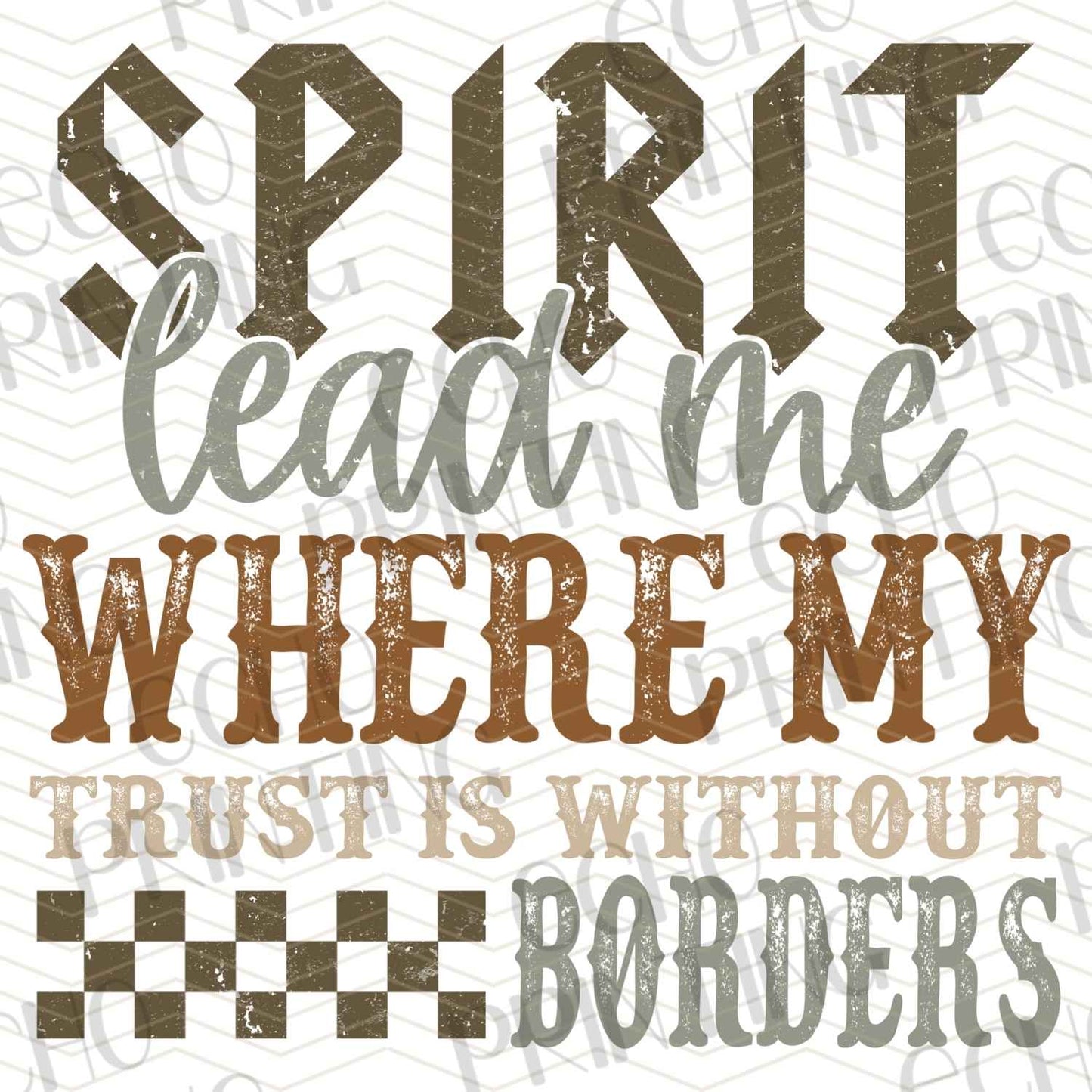 FTHG 652 - SPIRIT LEAD ME WHERE MY TRUST IS WITHOUT BORDERS