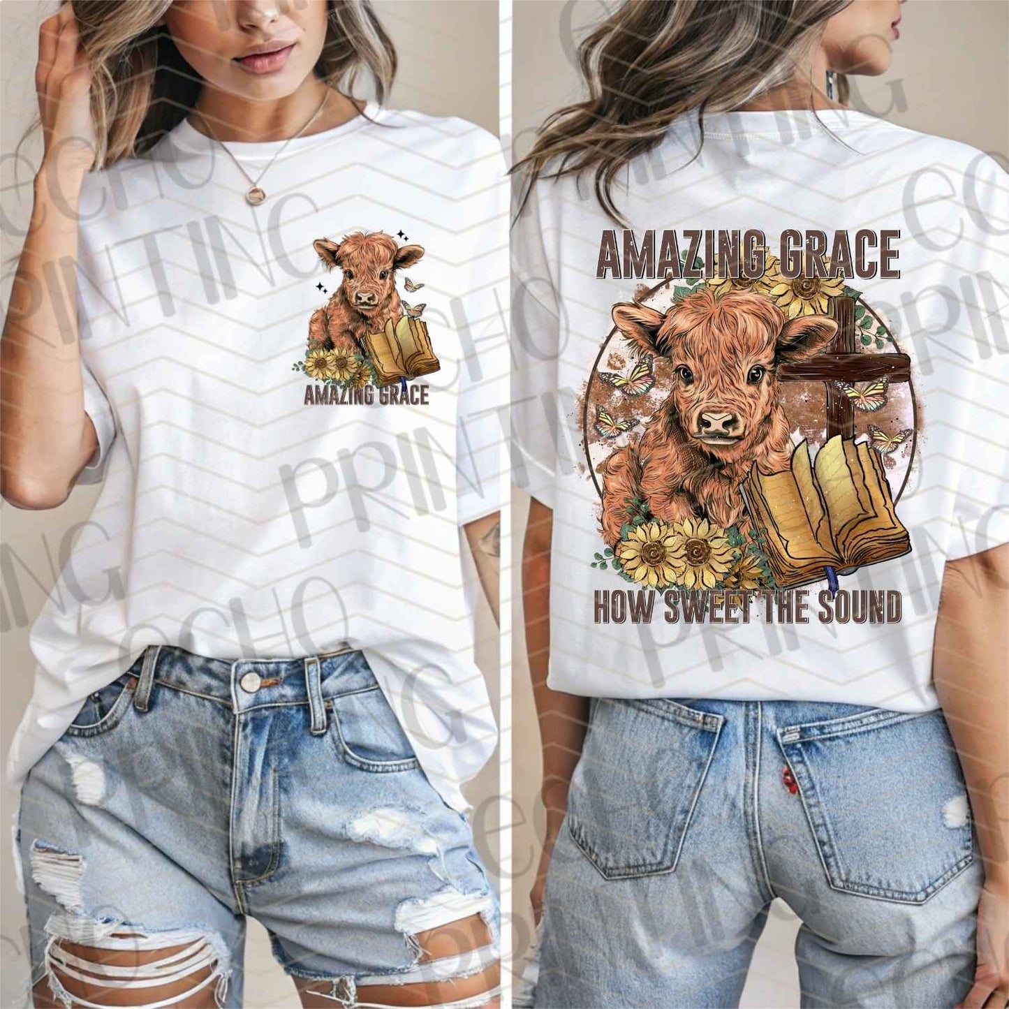 FTHG 707 – AMAZING GRACE | POCKET & BACK SOLD SEPERATELY