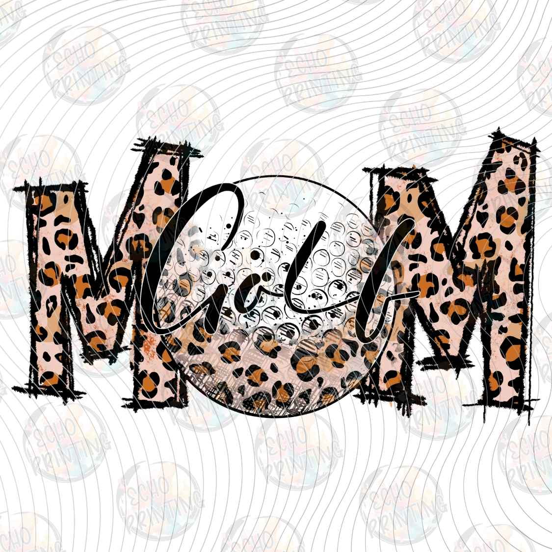 GLFG 11 - GOLF MOM LEOPARD
