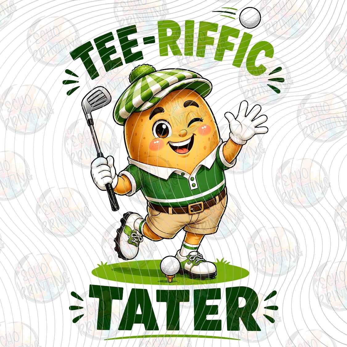 GLFG 3 - TEE RIFIC GOLFER
