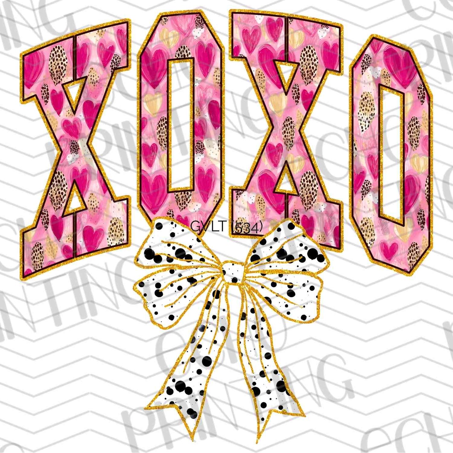 VLTG 534 – XOXO LEOPARD BOW