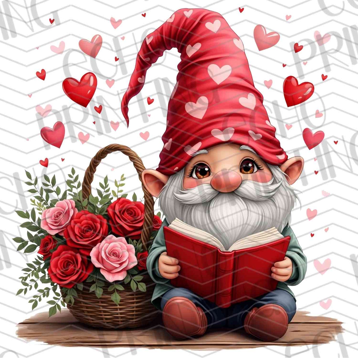 VLTG 541 - FLOWER BASKET GNOME
