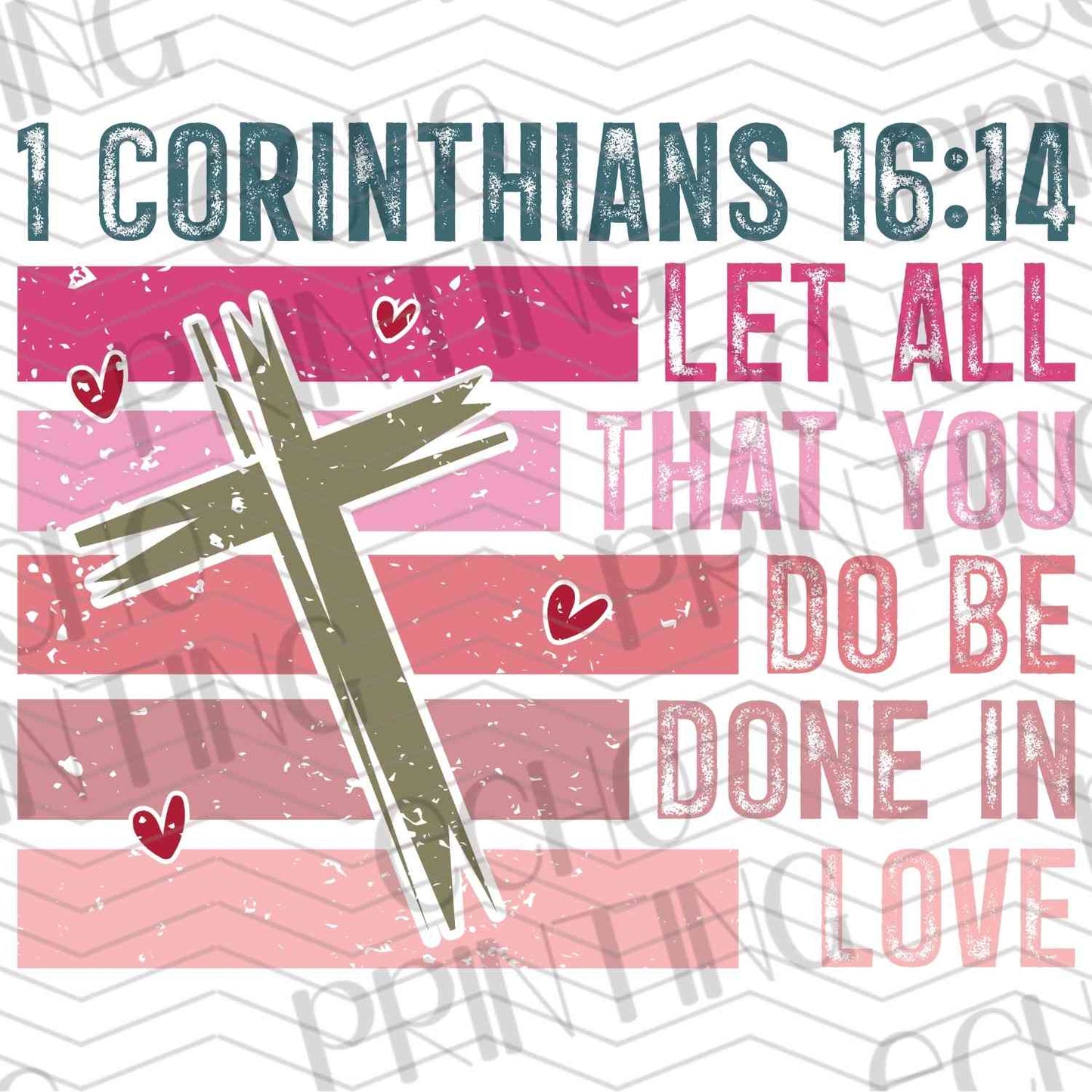 VLTG 562 - 1 CORINTHIANS CROSS