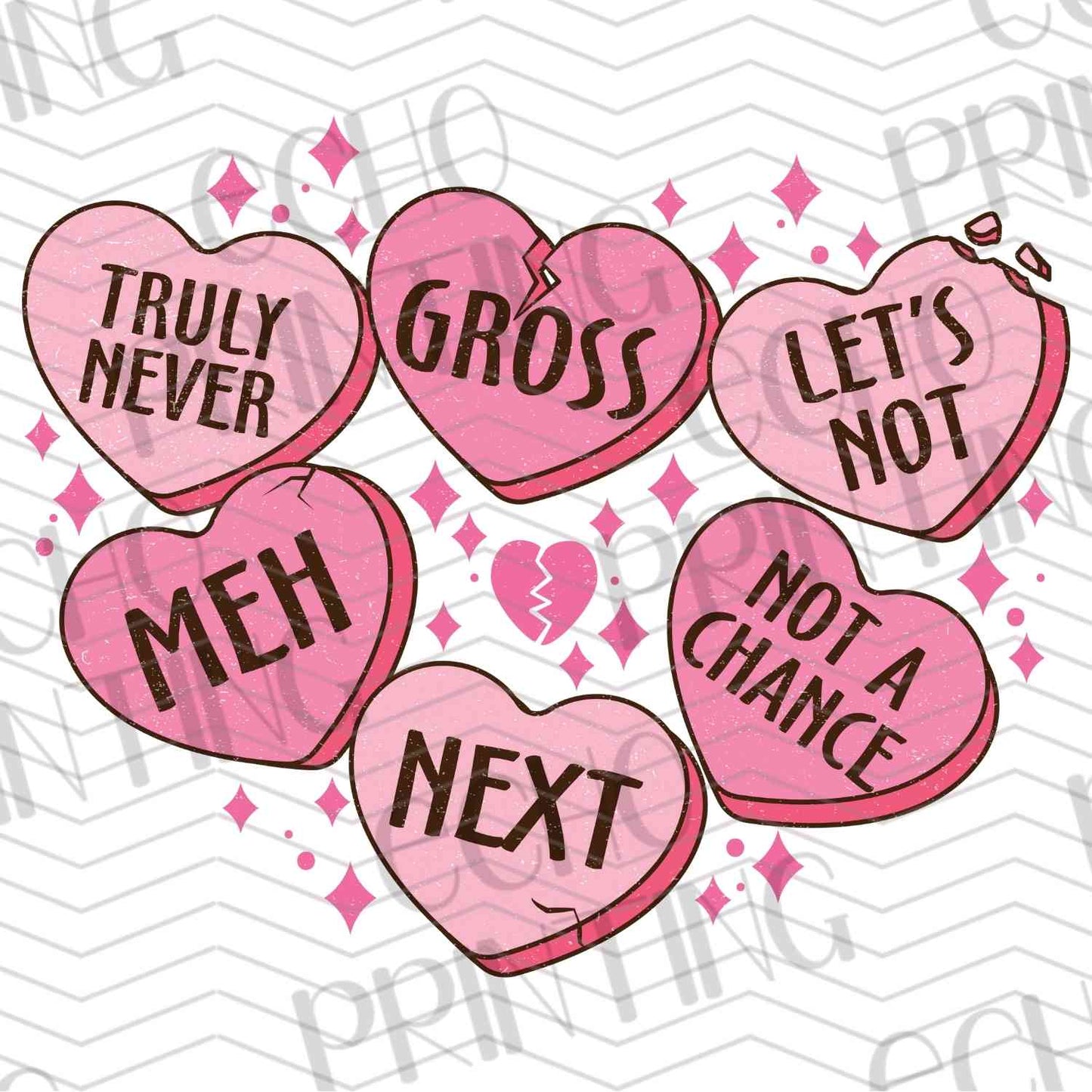 VLTG 605 - FUNNY CANDY HEARTS