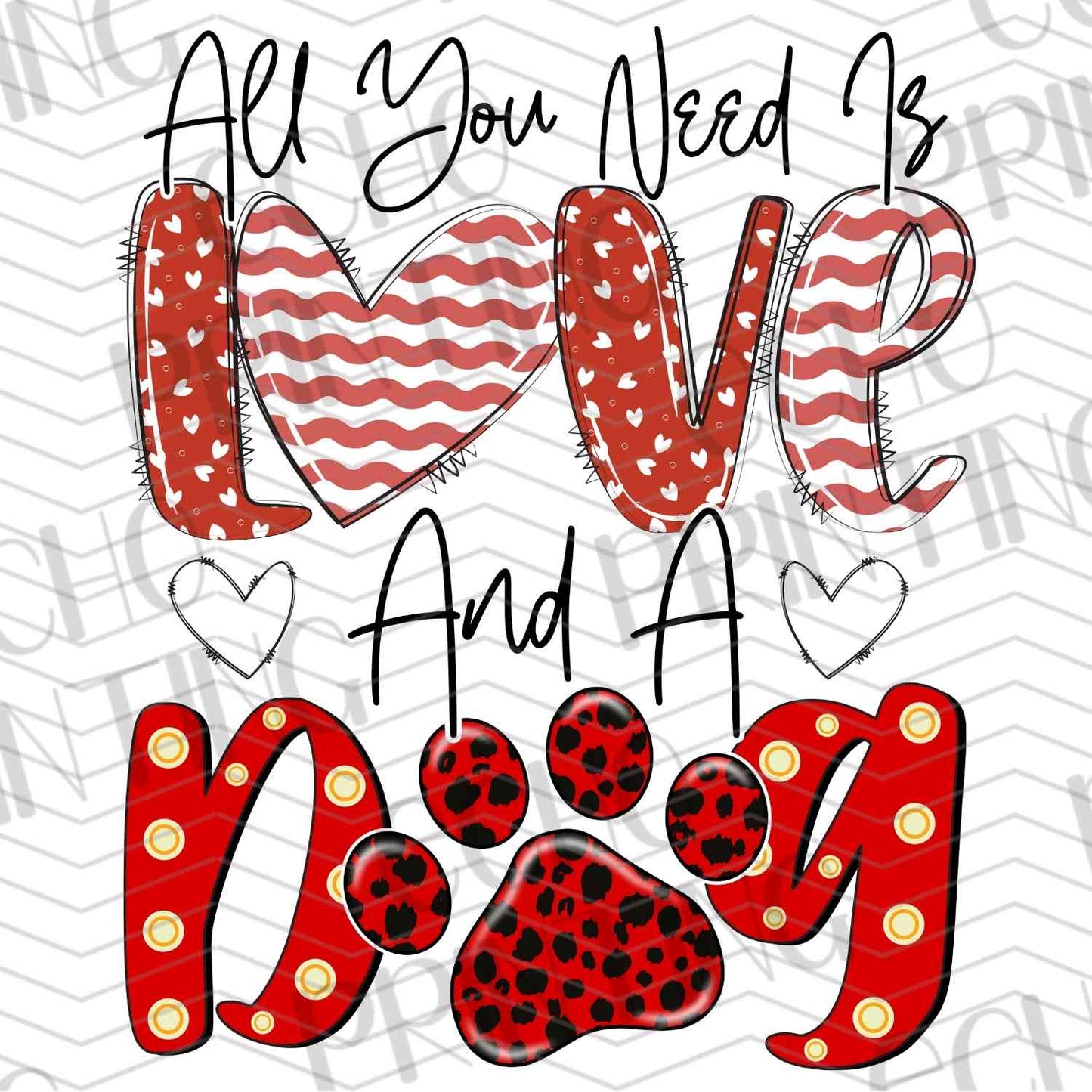 VLTG 621 - ALL YOU NEED IS LOVE AND A DOG
