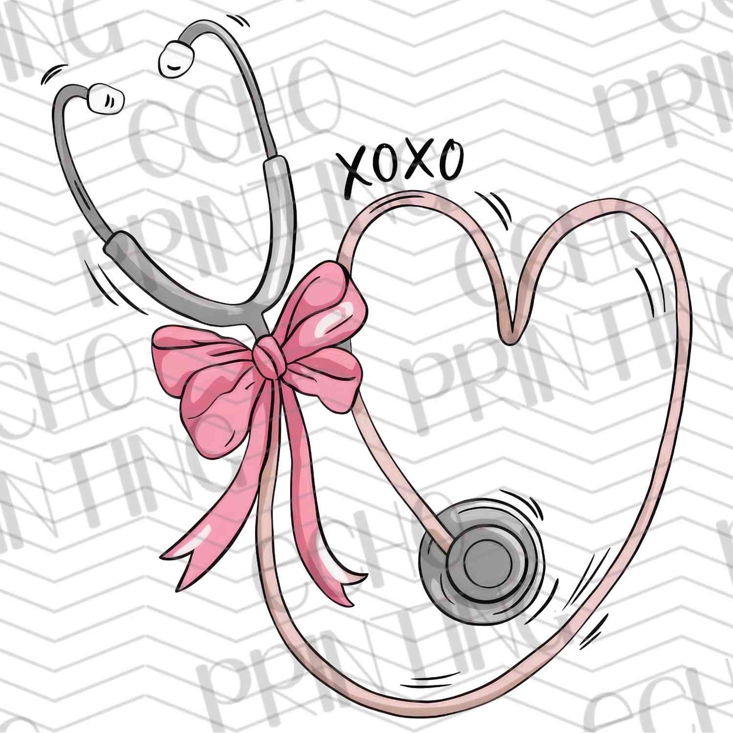 VLTG 634 – XOXO STETHOSCOPE HEART