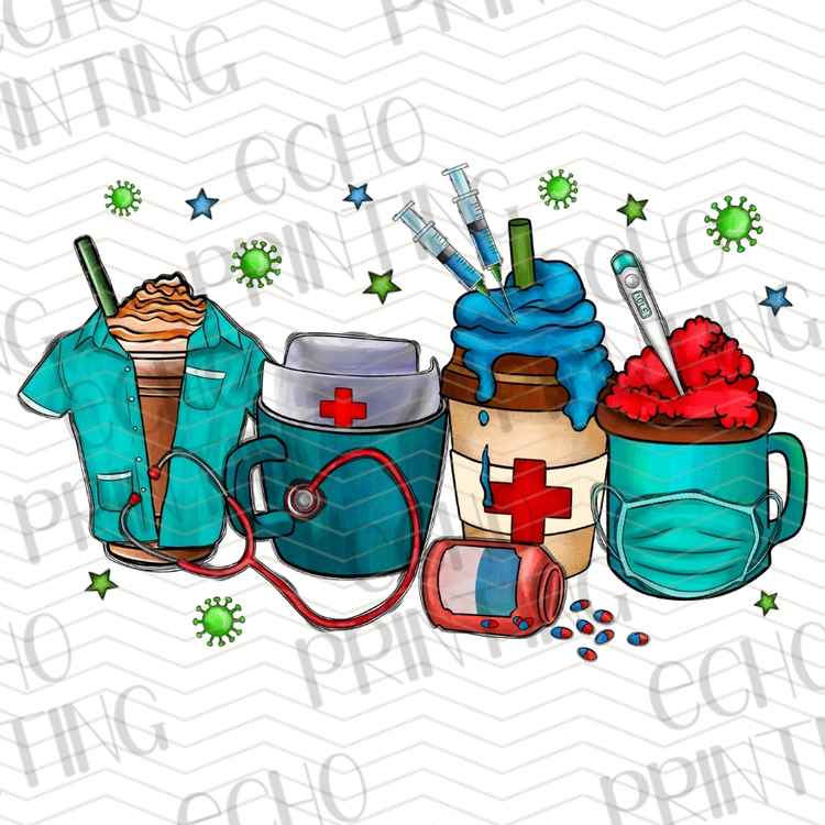 HLTCR 430 - HEALTHCARE SUPPLIES NURSE LIFE THEME